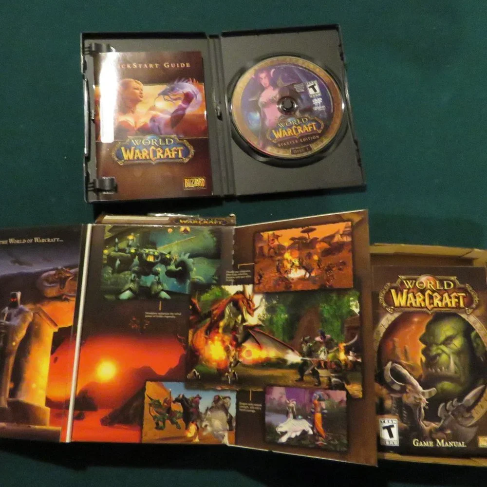 World Of Warcraft Base Game And 3 Expansions